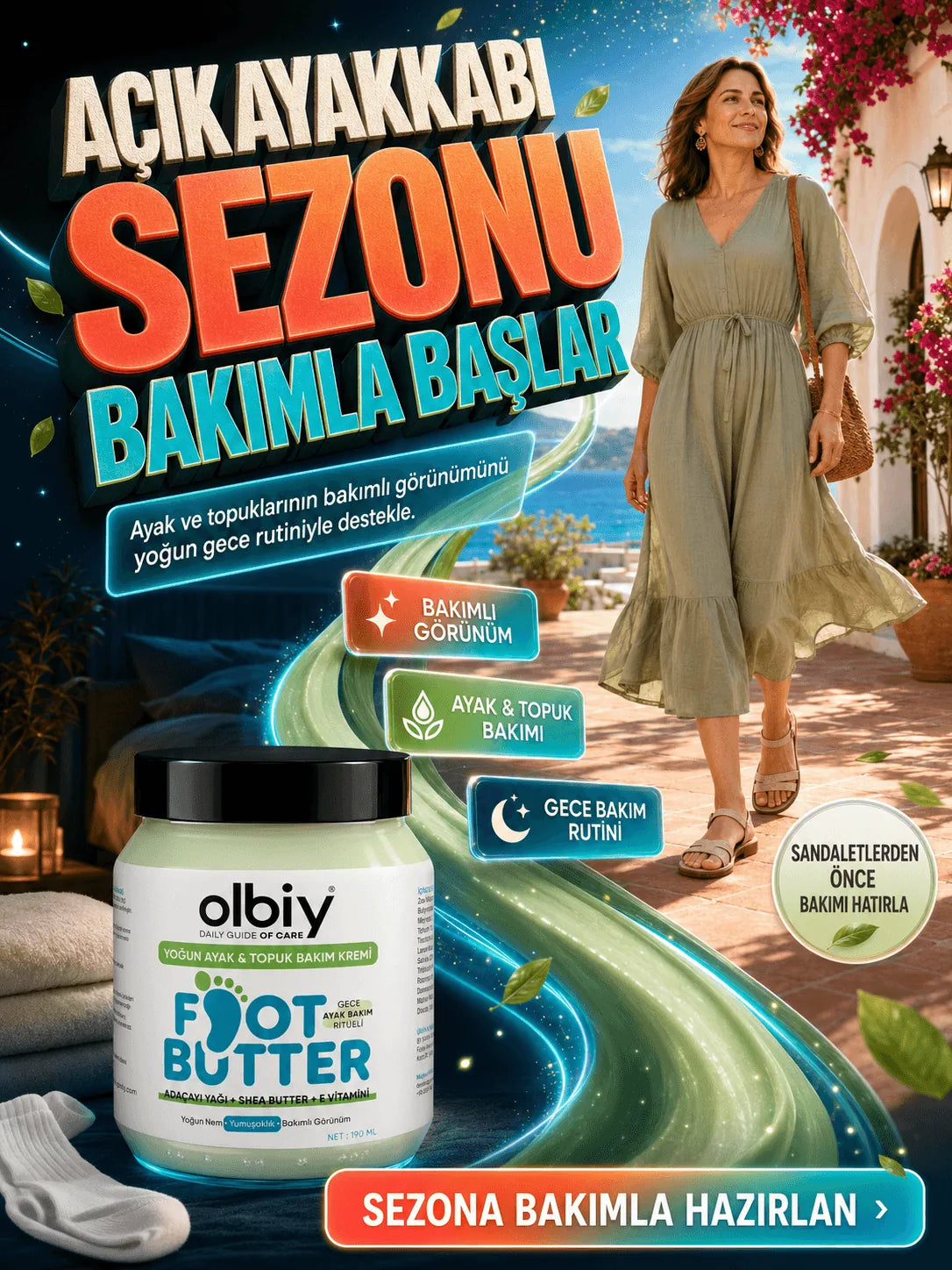 Olbiy Foot Butter ürün detayı