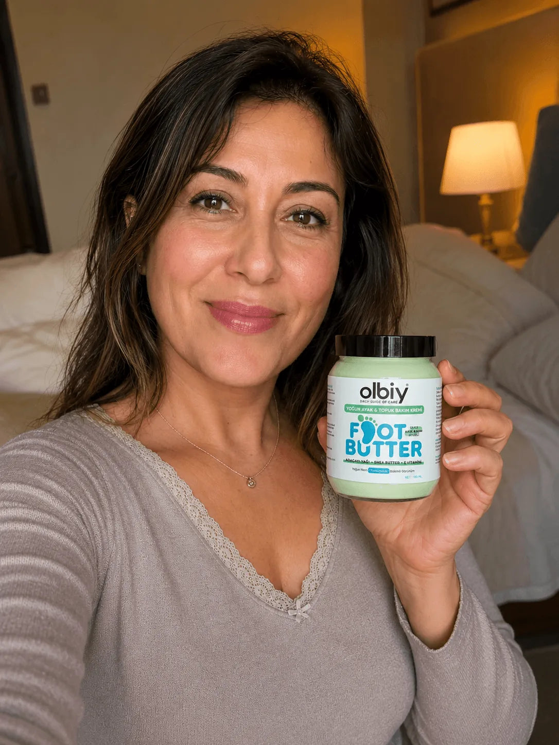 Olbiy Foot Butter bakım anı