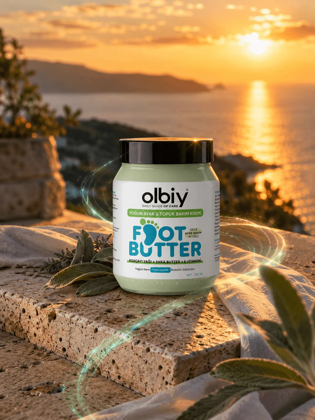 Olbiy Foot Butter bakım anı