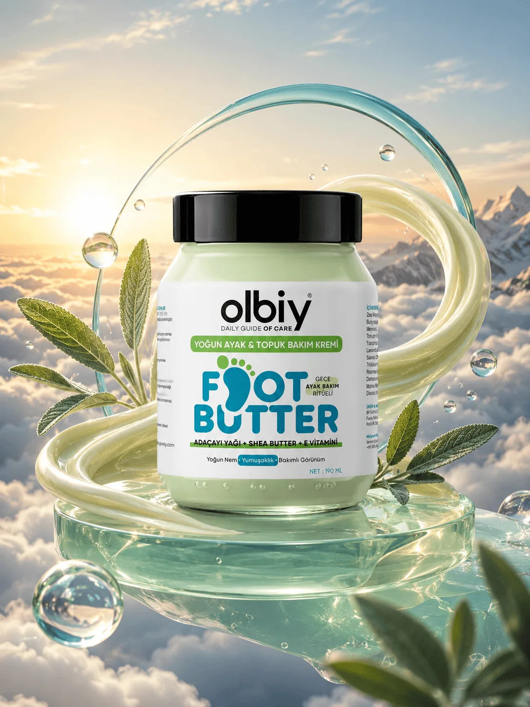 Olbiy Foot Butter bakım anı