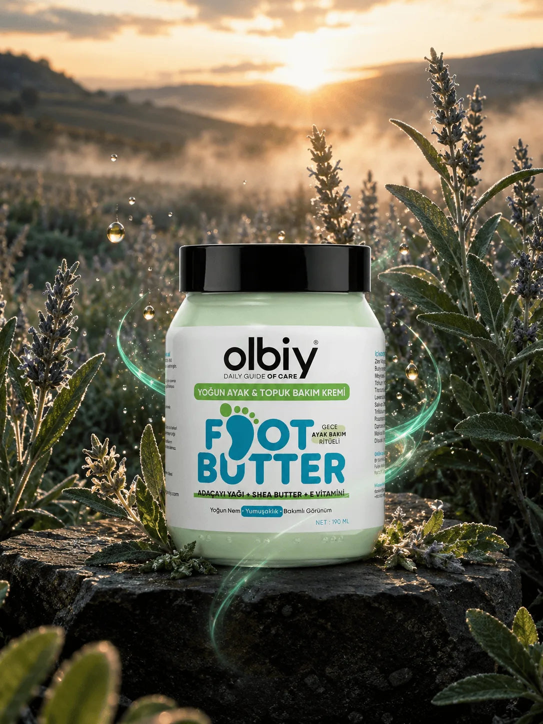 Olbiy Foot Butter bakım anı